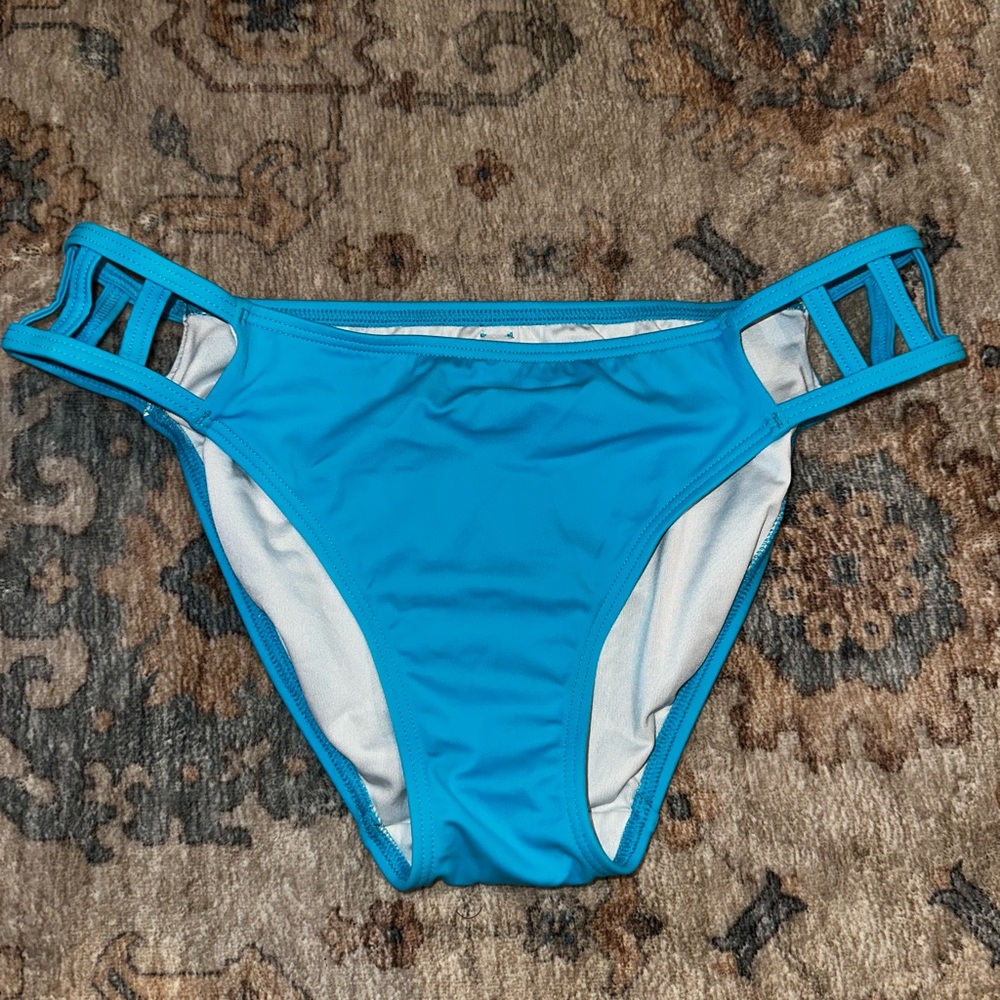 PINK Blue Swim Bottom